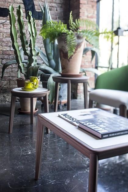 Very Wood Круглый журнальный столик из hpl Bellevue sun-id-1432534 - Вид №3