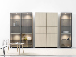 Витрина со встроенным освещением