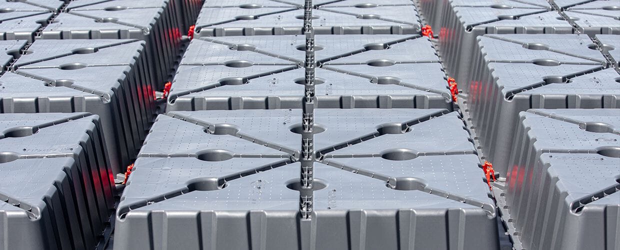 Модульная опалубка с утечкой из переработанного полипропилена Geoplast GEOPOD ARCH-00007465 - Вид №2