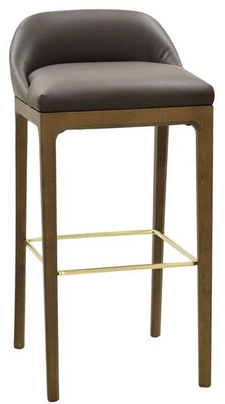 Morelato Барный стул высокий обитый Bellagio 5333/f - Вид №3