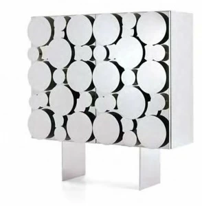 Opinion Ciatti Комод из нержавеющей стали с распашными дверцами Gagà