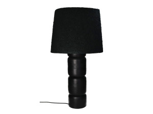 Восстановленная деревянная настольная лампа