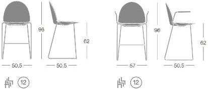 Segis Табурет-санки со спинкой Camel sun-id-1358427 - Вид №4