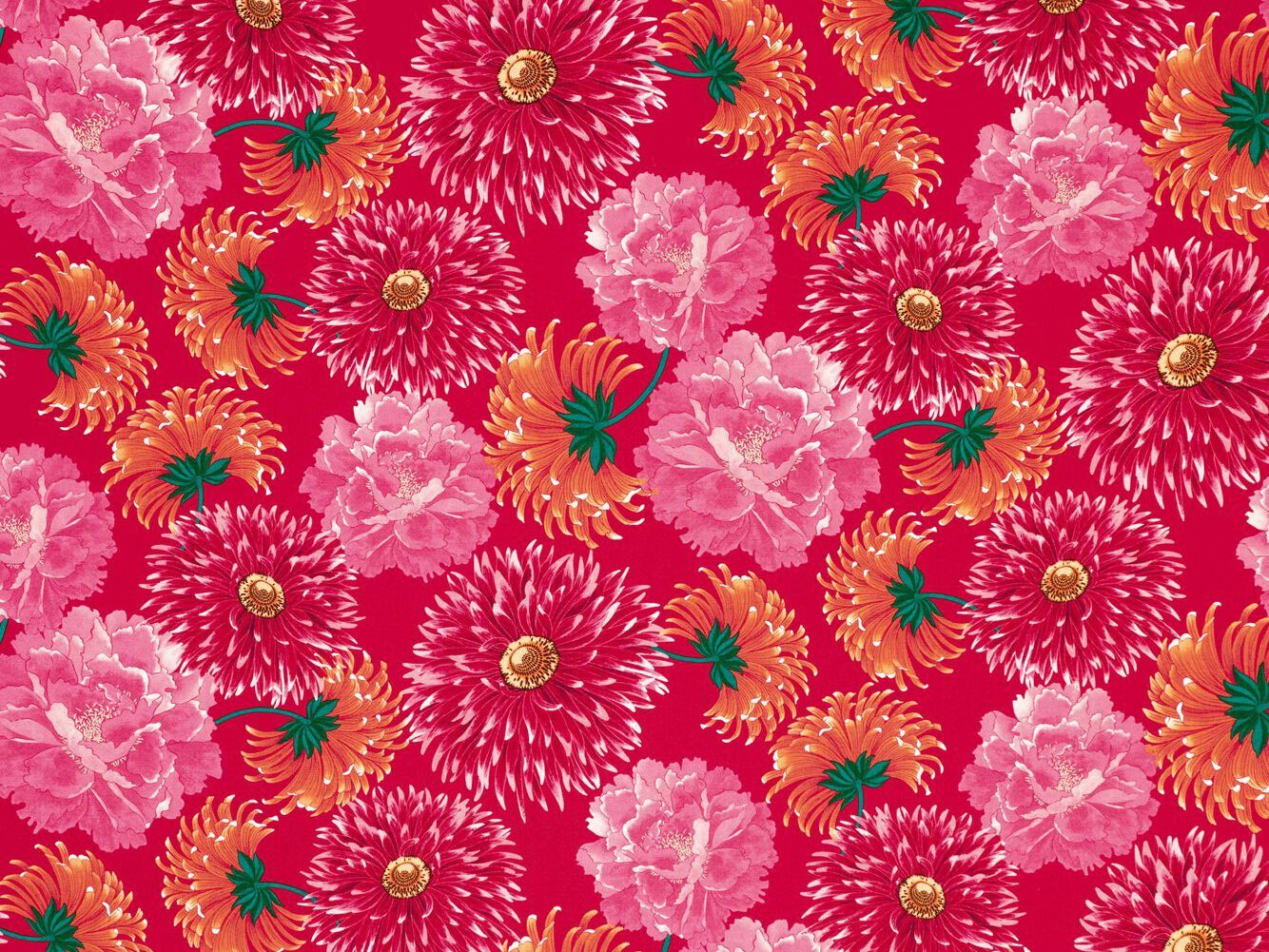 Хлопчатобумажная Жаккардовая ткань с цветочным рисунком K-3 Maiko ARCH-00069708