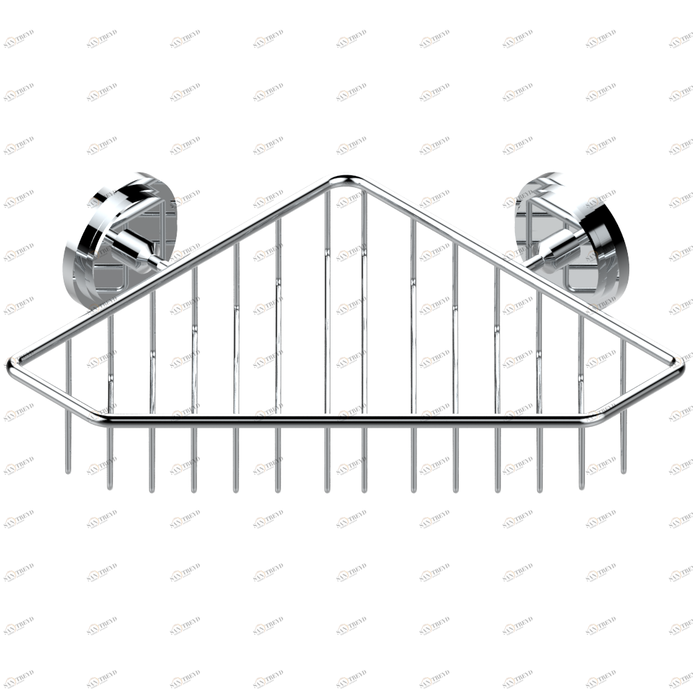 G2H-3623 Мыльница-сетка большая угловая с фланцами 200 x 200 мм Thg-paris Le 9 Howlite Хром G2H-3623 CAT.A