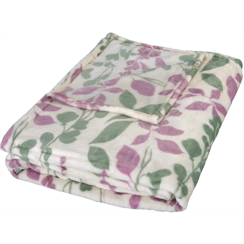 Плед «Lilac», 180х200 см, фланель, цвет розовый BELEZZA STLM-2045515 - Вид №2