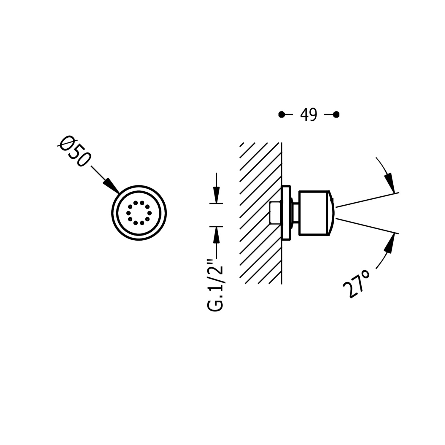 Гидромассажная струя-9134615 TRES Hydromassage - Вид №1