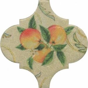 OP\A168\65000 Декор Арабески котто орнамент 6,5*6,5