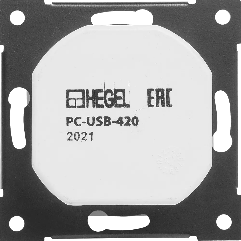 Розетка Hegel USB встраиваемая 3.4 А цвет слоновая кость 84399409 STLM-2161298  - Вид №4