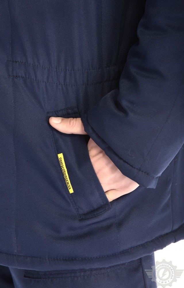 62248 Костюм "Дон" синий  Зимняя спецодежда  размер 52-54/182-188  - Вид №14