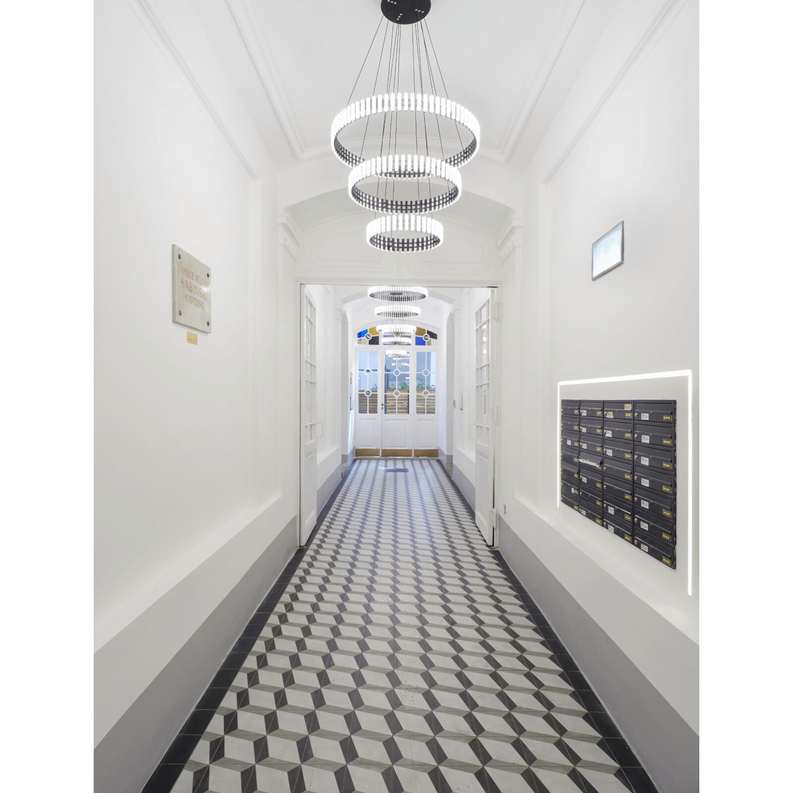 Металлическая светодиодная люстра Orion Mansion ARCH-00023892 - Вид №7