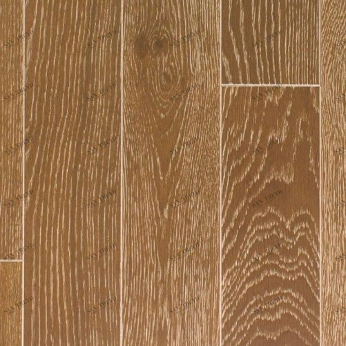 Массивная доска Magestik floor С покрытием Сэнд Дуб с брашью (Текстурированная) 400-1500х127 мм MGK Magestic floor 2600300220