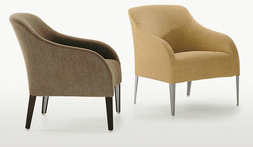 Maxalto Кресло с обивкой из ткани с подлокотниками Agathos sun-id-1471894 - Вид №2