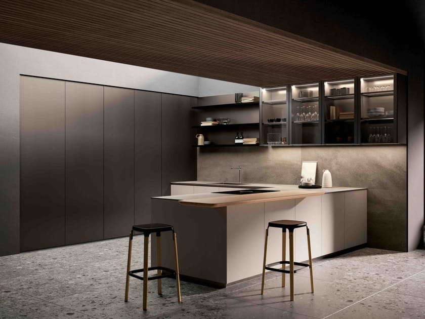 Встроенная кухня с полуостровом ERNESTOMEDA ARCH-00068311