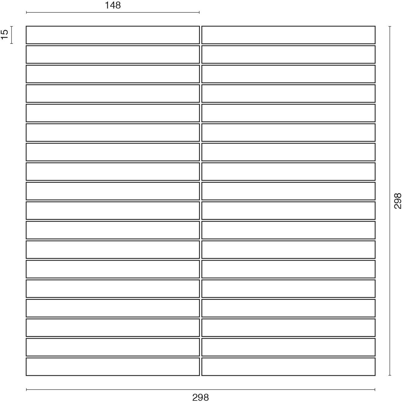 Ideamarmo Мраморная мозаика Line Ln 501 - Вид №3