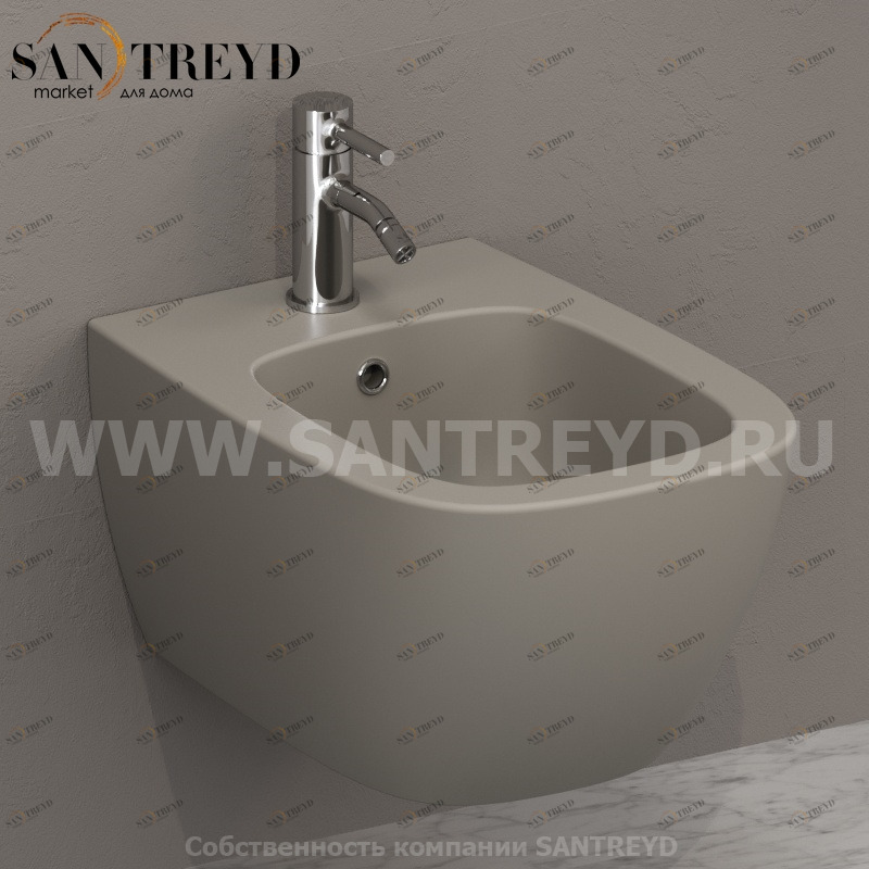 GNS10GH Биде подвесное GENESIS Ceramica Globo