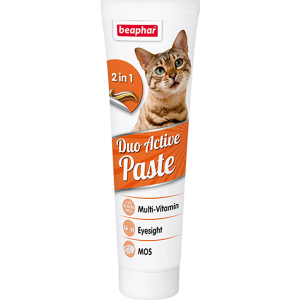 Т00021751 Мультивитаминная паста для кошек Duo Active 100г Beaphar