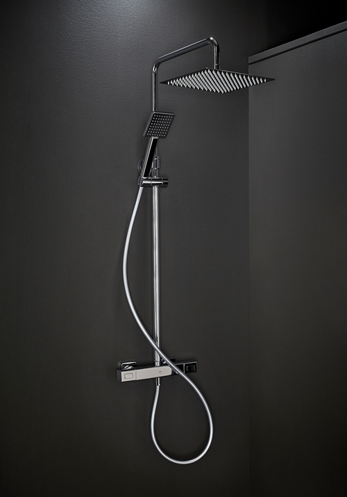 1381824 Душ Для Крыши Slim Square 150Cc Хром С 250X2 ... Hafa  Хромированный 