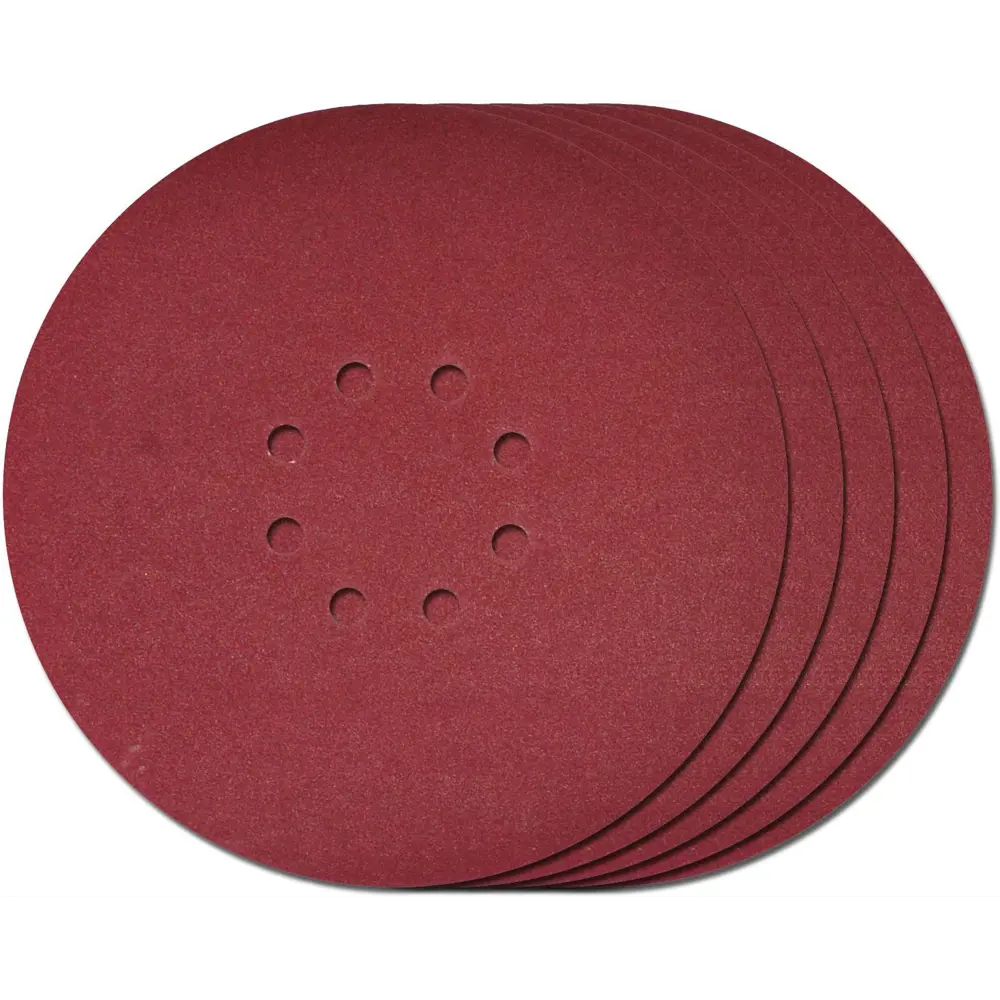 Шлифовальный круг Elitech 225 мм P180 для профессиональной обработки, 5 шт 89352755 STLM-0845865 - Вид №1