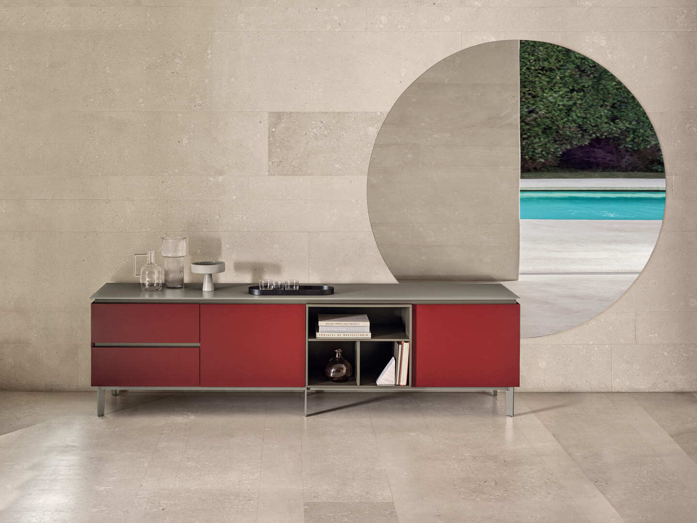 Деревянный шкаф с распашными дверями Bontempi Casa COSMOPOLITAN ARCH-00087380 - Вид №9