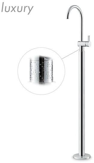 newform Смеситель для умывальника напольный без слива Blink chic 71018e - 71118e - Вид №1