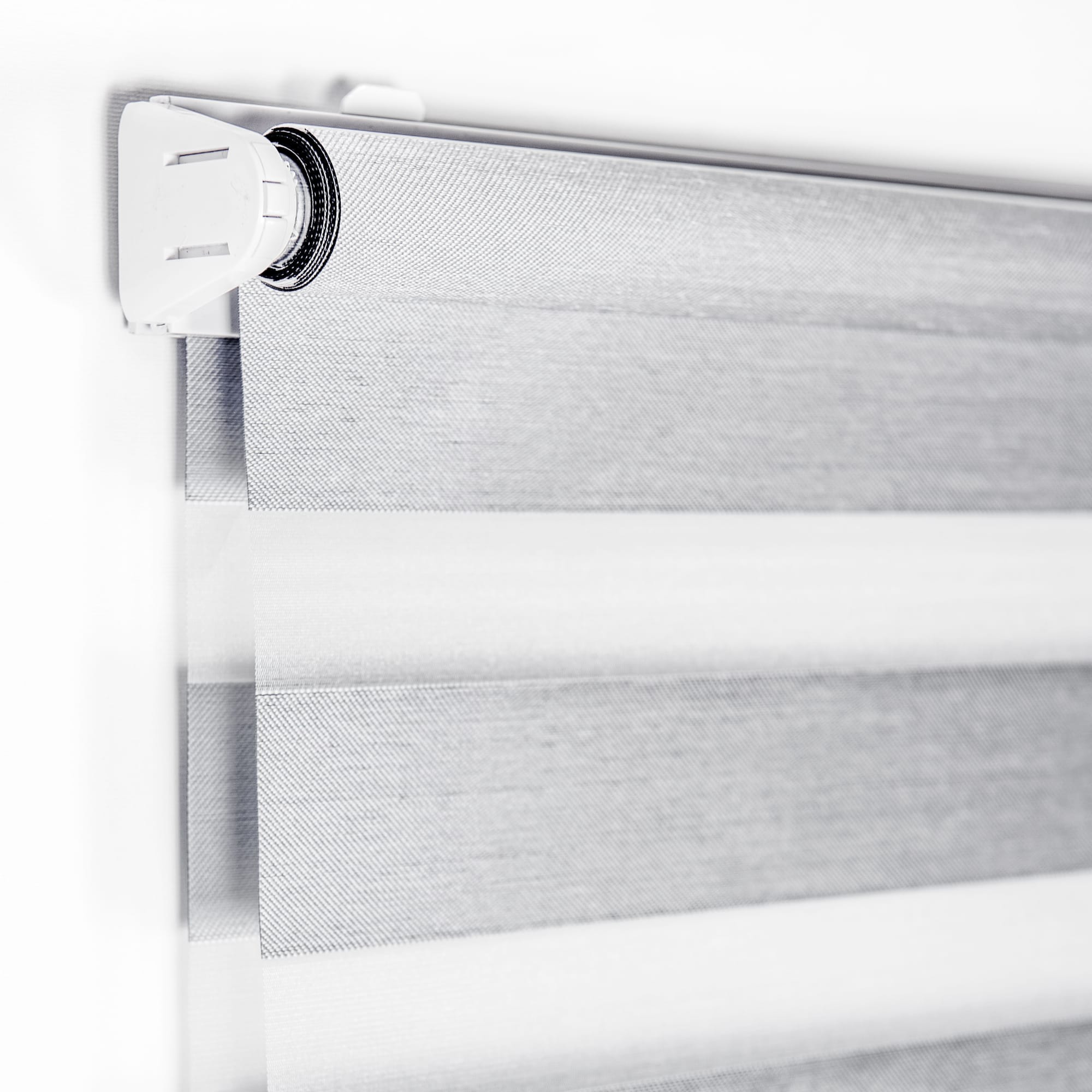 82614543 Штора рулонная день-ночь Miamoza Blackout Rain 40x160 см, цвет серый Santreyd  - Вид №1