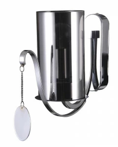 Бра настенное дымчато-серое Lumien Hall "Илис" 3303/1W-CR-SNS-SY LUMIEN HALL ИЛИС 00-3930209 Серый