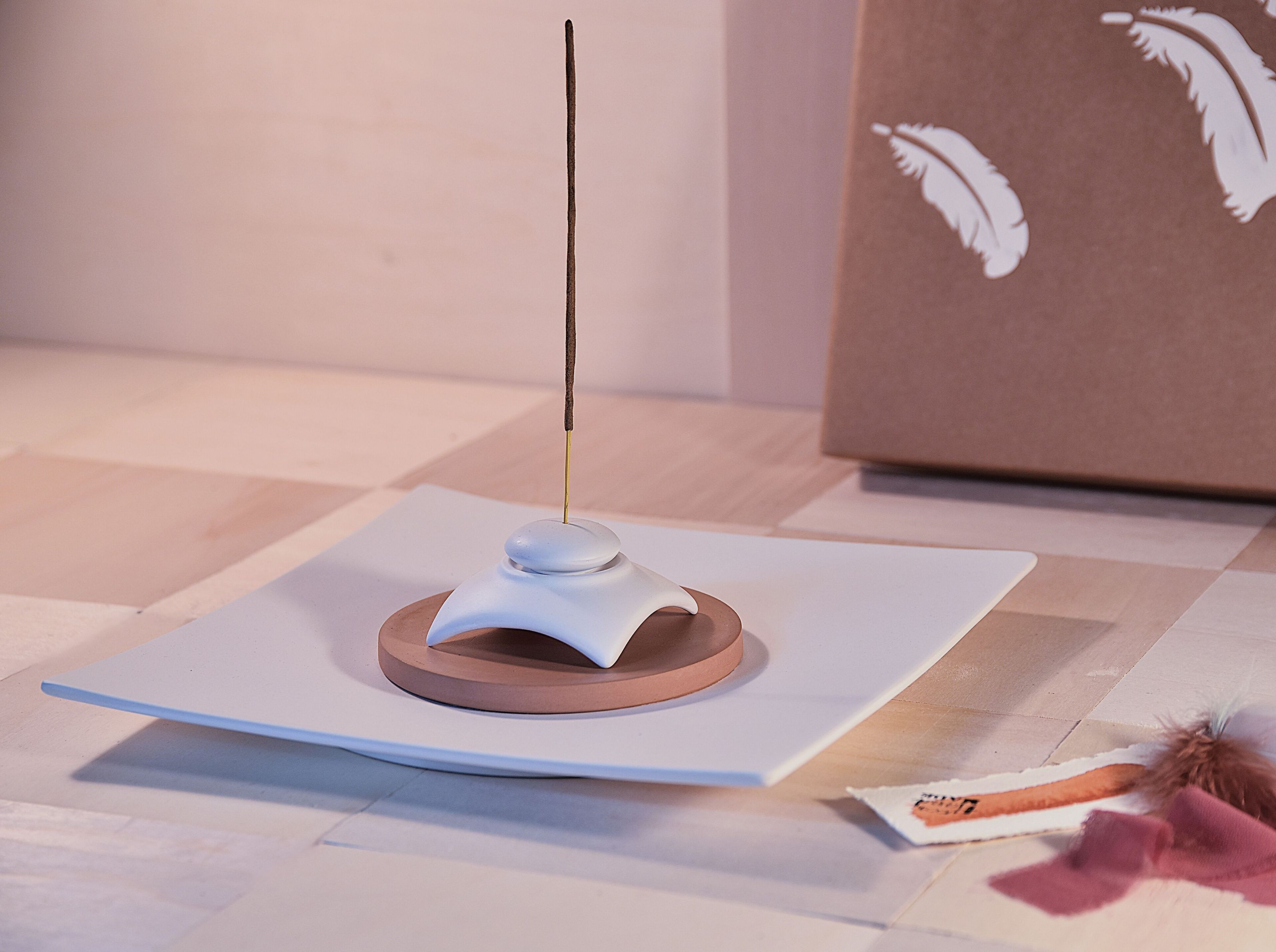 Матовая глазурованная керамическая подставка Muse dell’Abitare воздух ARCH-00035752