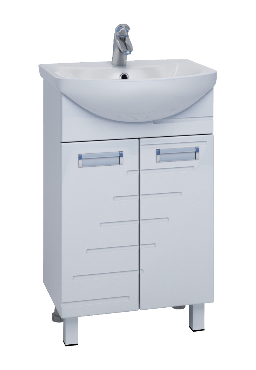 Тумба Diana 500 (под ум Ладога)470⨉280⨉700 мм белый Santreyd sun-id-665376 - Вид №3