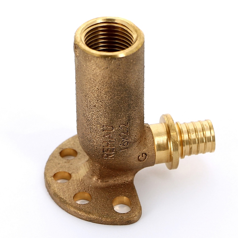 Водорозетка надвижная В латунная REHAU 16 x 1/2" h=70 мм бронза RAUTITAN RX 366314 - Вид №2