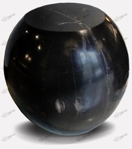 MORADA Круглый журнальный столик из смолы и дерева  Drum st 