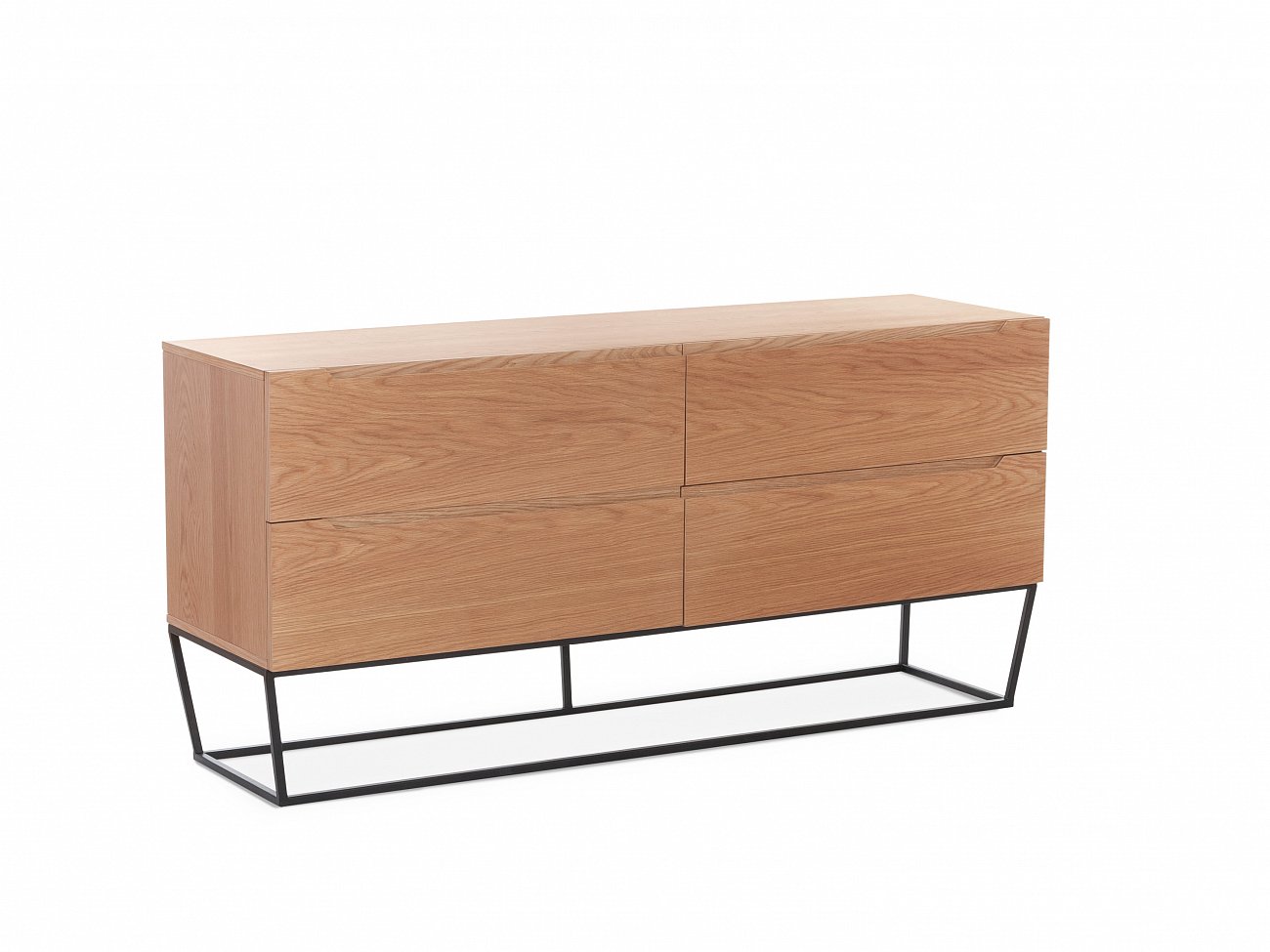 Комод деревянный с 4 ящиками дуб от Angel Cerda ANGEL CERDA ДИЗАЙНЕРСКИЕ 241872 Бежевый  - Вид №5