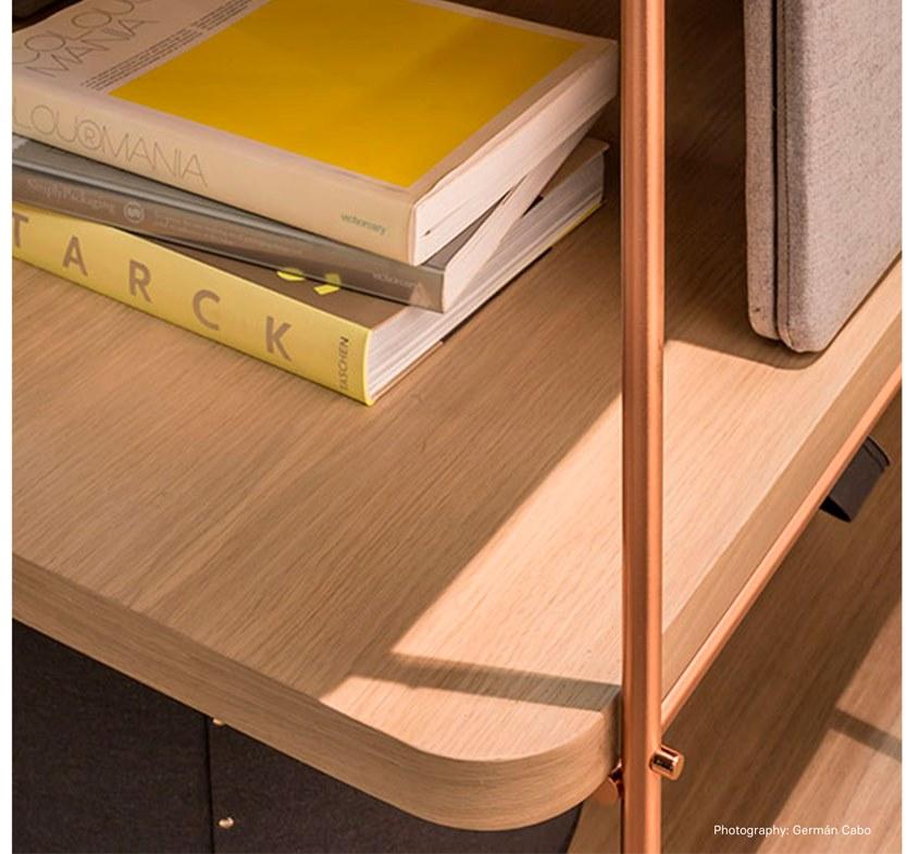 Momocca Модульный стол с полками Julia Jo01 - Вид №6