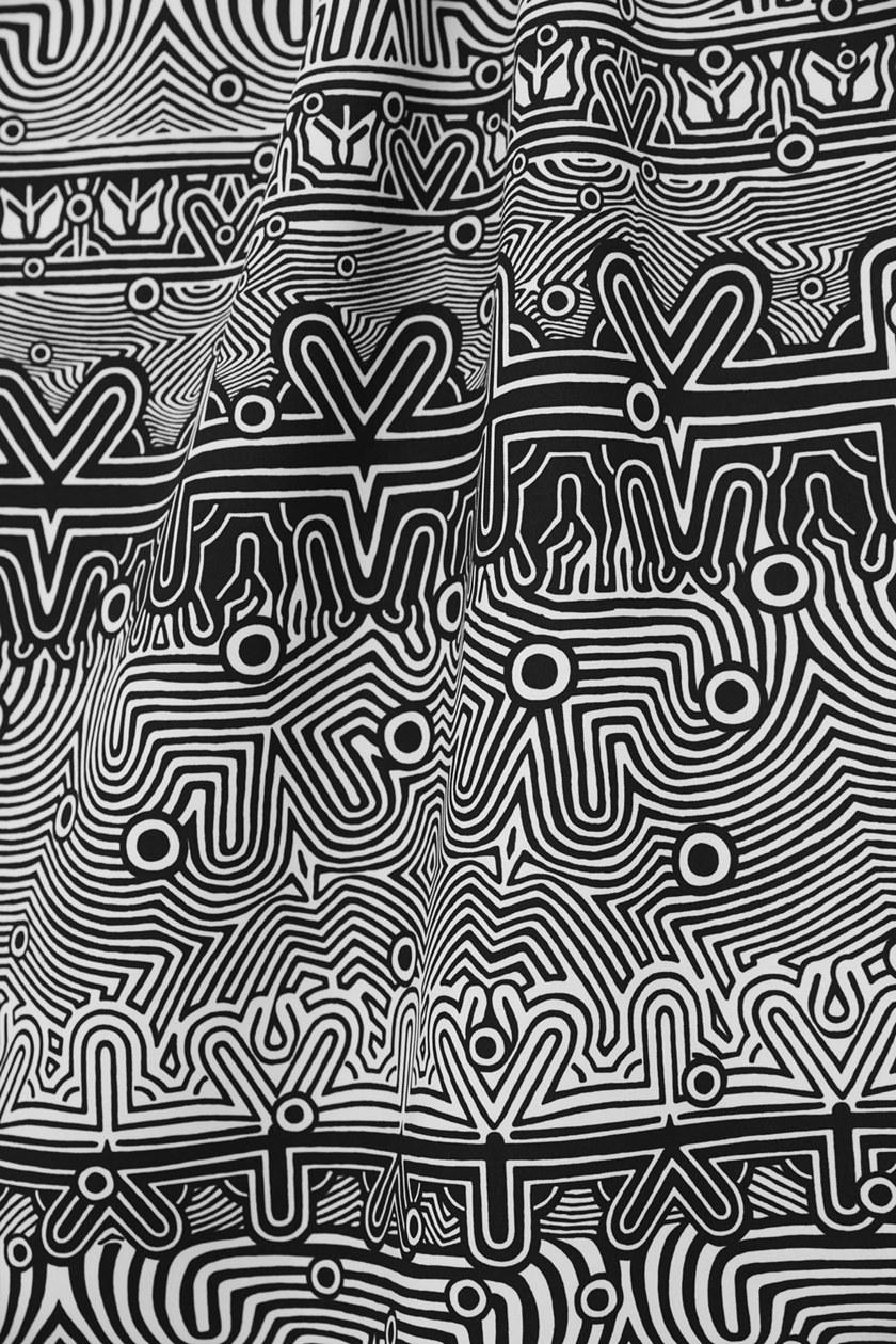 LELIEVRE Полиэфирная ткань для улицы Jean paul gaultier - pop rock 3454-01 - Вид №1