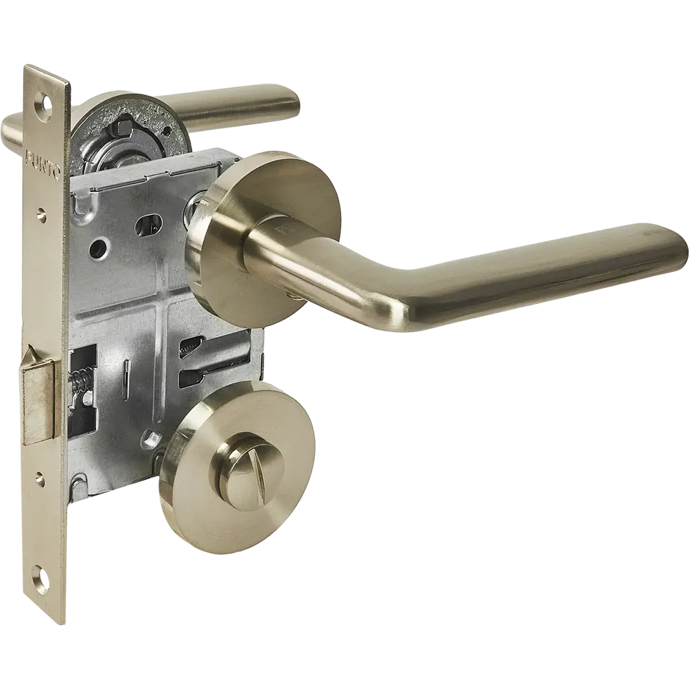 Дверные ручки PUNTO Spark с замком для межкомнатных дверей 85202315 STLM-0059815