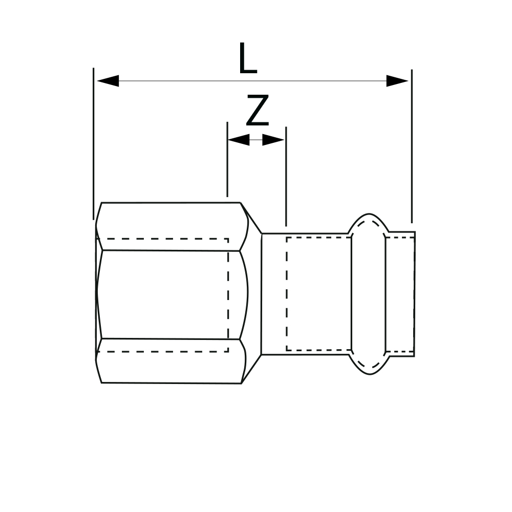 PS4270G0280800 Переходники Tece  - Вид №1