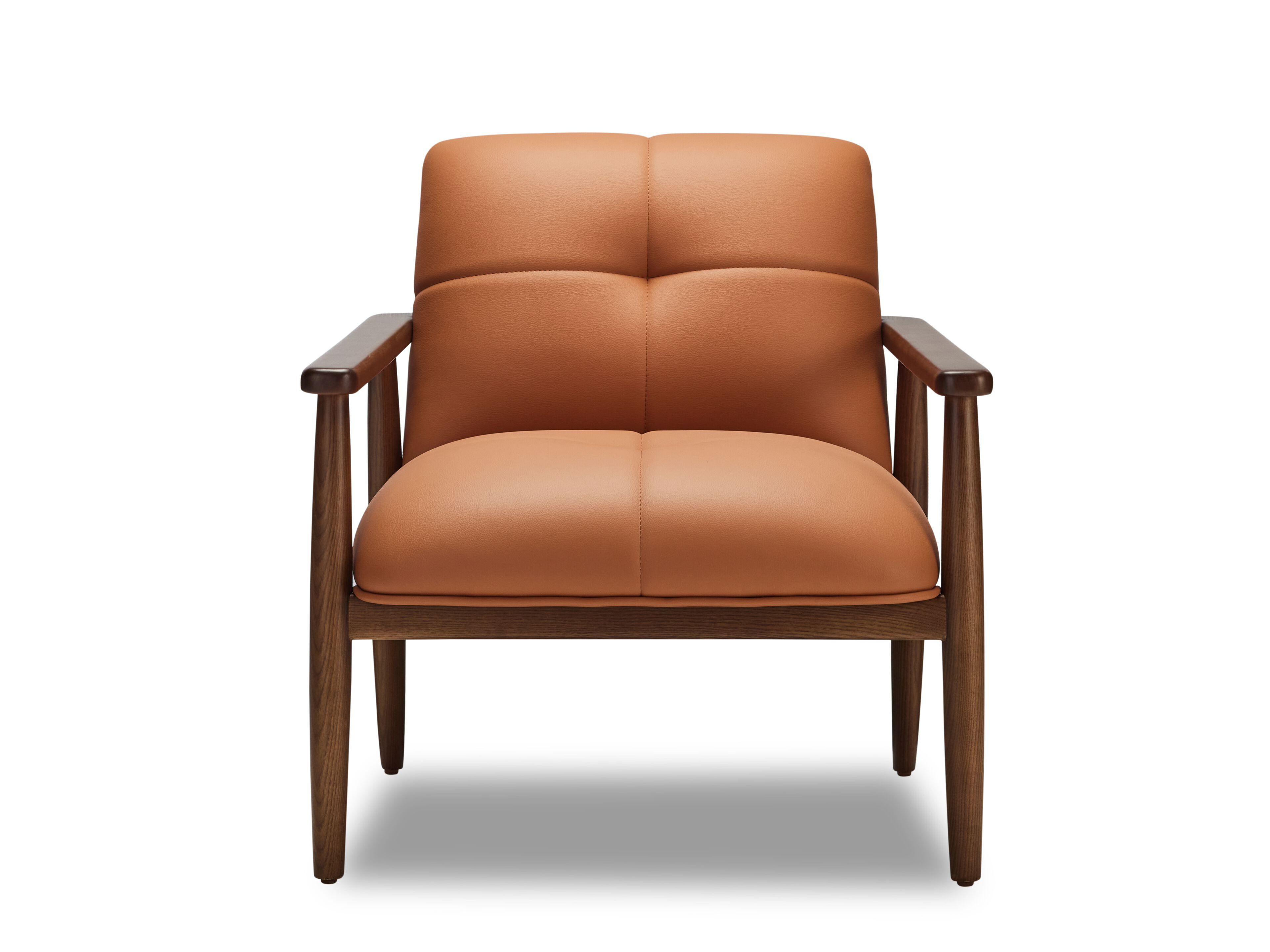 Кожаное кресло с подлокотниками Papell Design Squarez ARCH-00125869