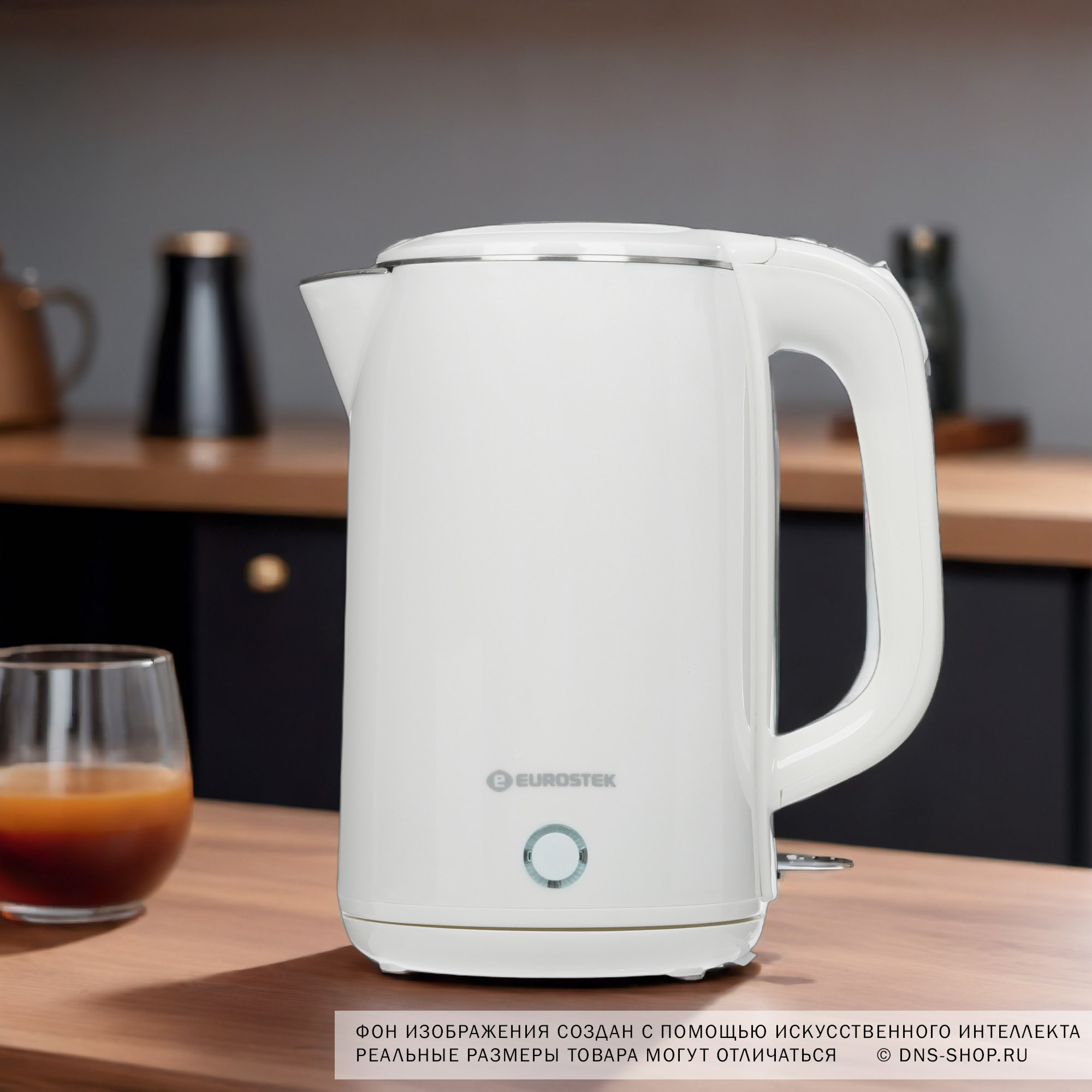 9024492 Электрочайник Eurostek EEK-3027 белый STDN-0047578 - Вид №8