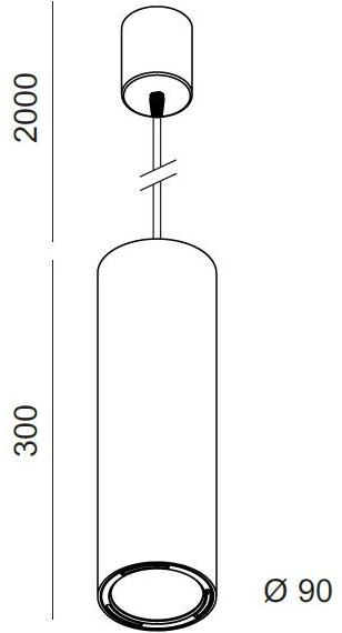 Lucifero's Подвесной светильник из экструдированного алюминия с диммером I-pipedi sun-id-1442921 - Вид №9