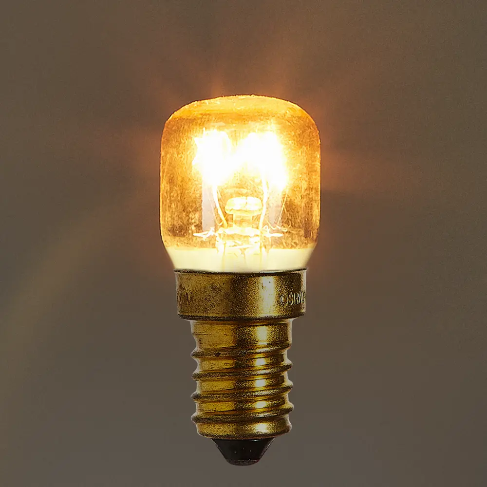 Лампа накаливания для духовки Osram трубчатая E14 15 Вт свет тёплый белый 16656320 STLM-2074233  - Вид №2