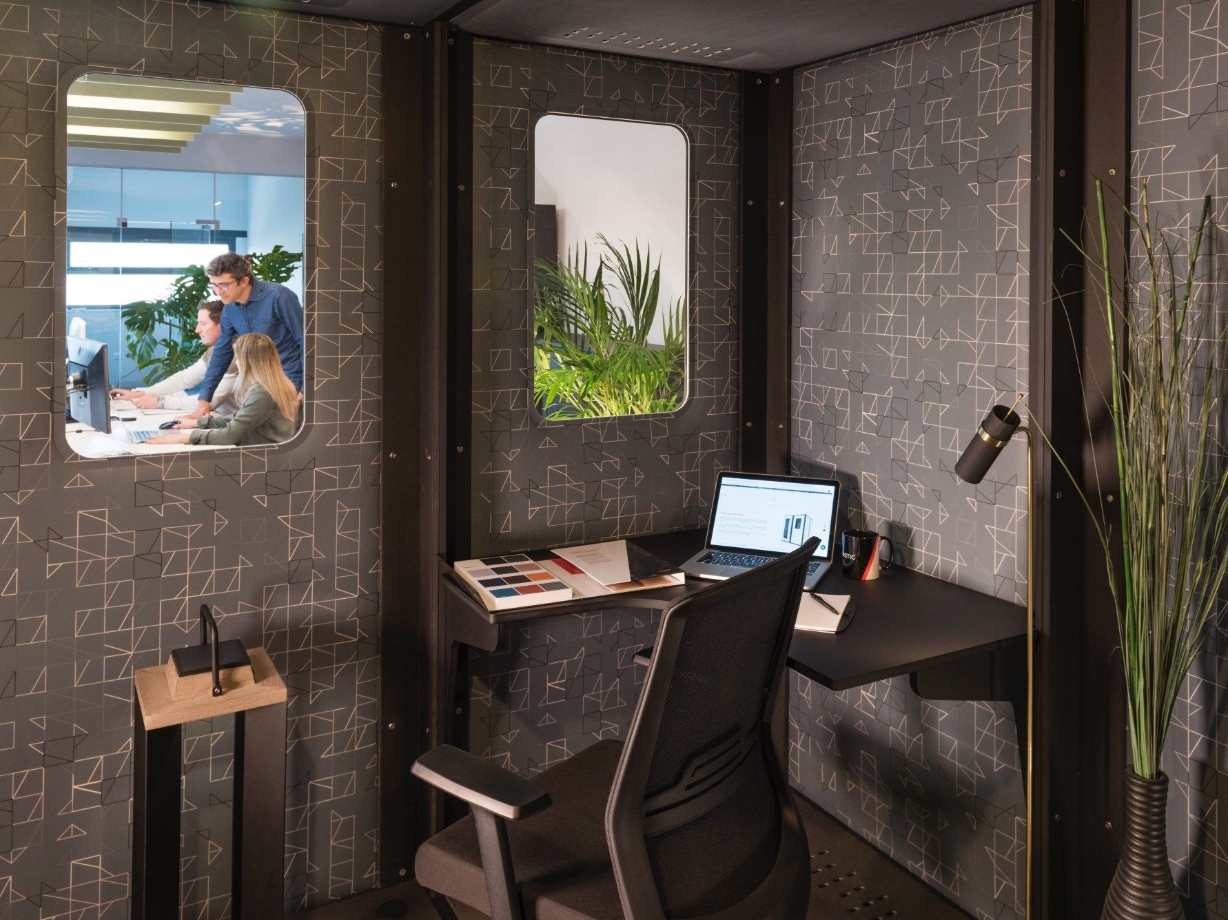 Многосторонняя акустическая офисная кабина Vicoustic VICBOOTH OFFICE FOCUS CUBE - 2x2 ARCH-00056530 - Вид №1