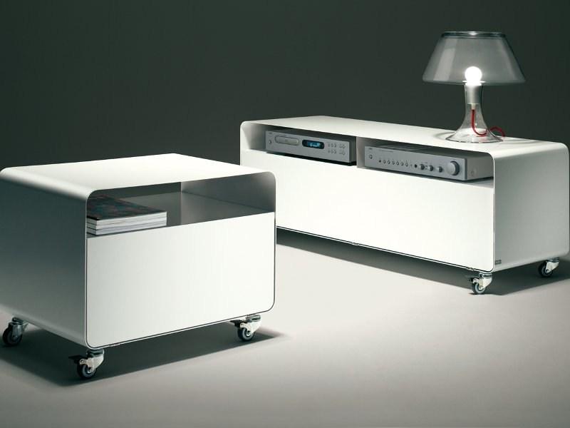 müller möbelfabrikation Шкаф под телевизор из металла / буфет Mobile line R 108n - Вид №4