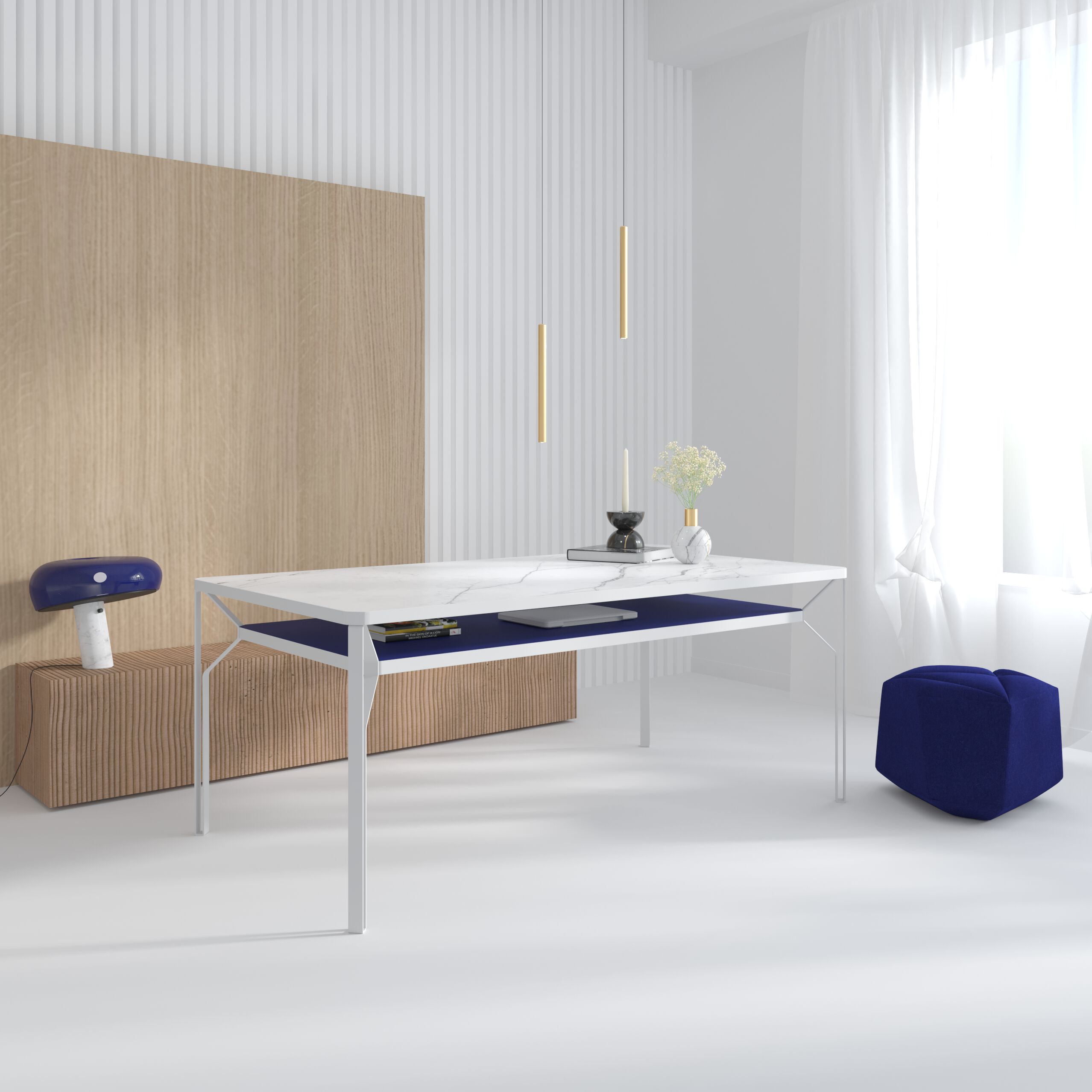 Прямоугольный керамический стол FID Paris ARCH-00001833 - Вид №1