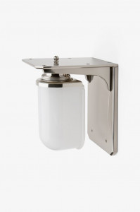 RWLT03 Настенный одинарный бра RW Atlas со стеклянным плафоном Waterworks