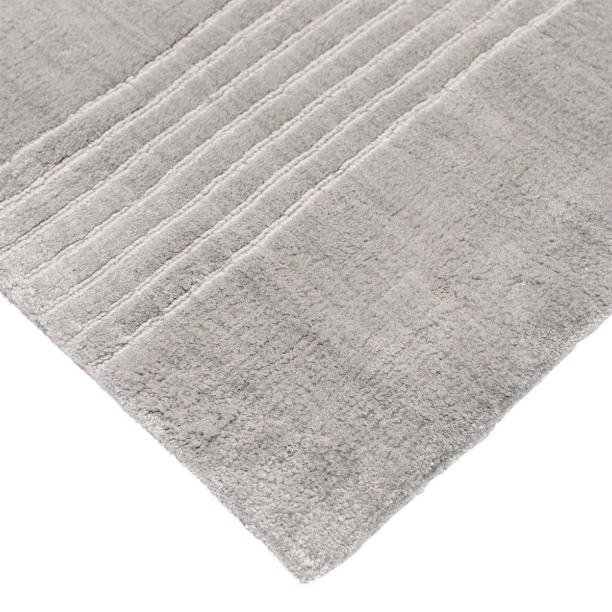 Ковер прямоугольный серебристый 300х200 см Canyon Silver CARPETDECOR ДИЗАЙНЕРСКИЕ, STONE, ДЕТСКИЕ 00-3893178 Серебро  - Вид №3