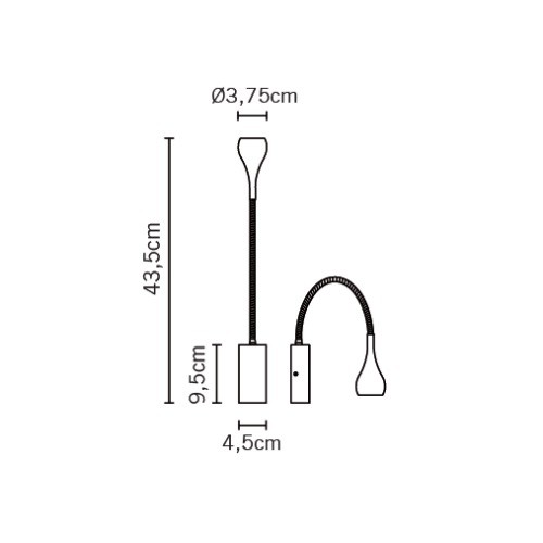 Fabbian Bijou D75D01 01 настенный 72178 - Вид №1