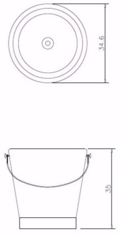 Накладная раковина на столешницу  овальная Vallvé Vidas secas sun-id-1486291 - Вид №2