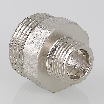 VTr.580.N.0807 Фитинг резьбовой – ниппель переходной Valtec 1 1/2" х 1 1/4"  - Вид №10