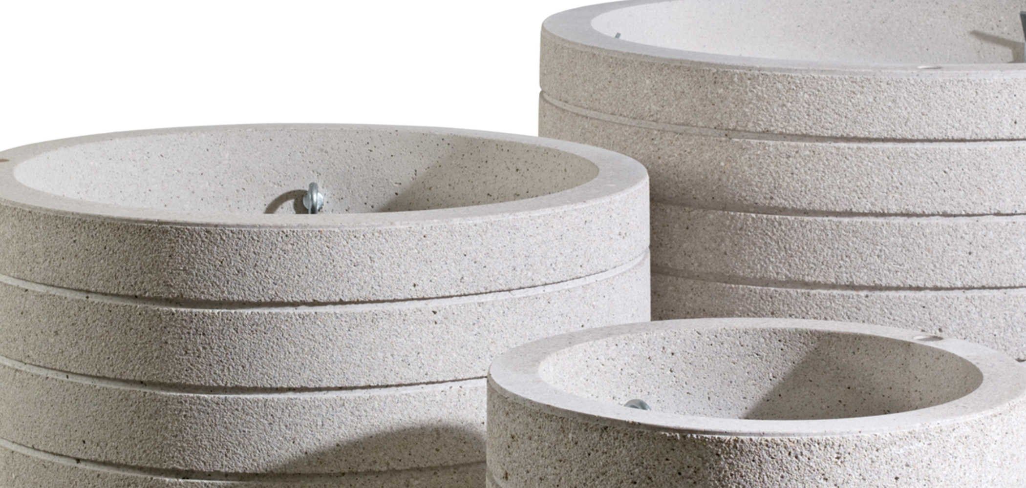 Реконструированный каменный плантатор Metalco Оникс ARCH-00026316 - Вид №2