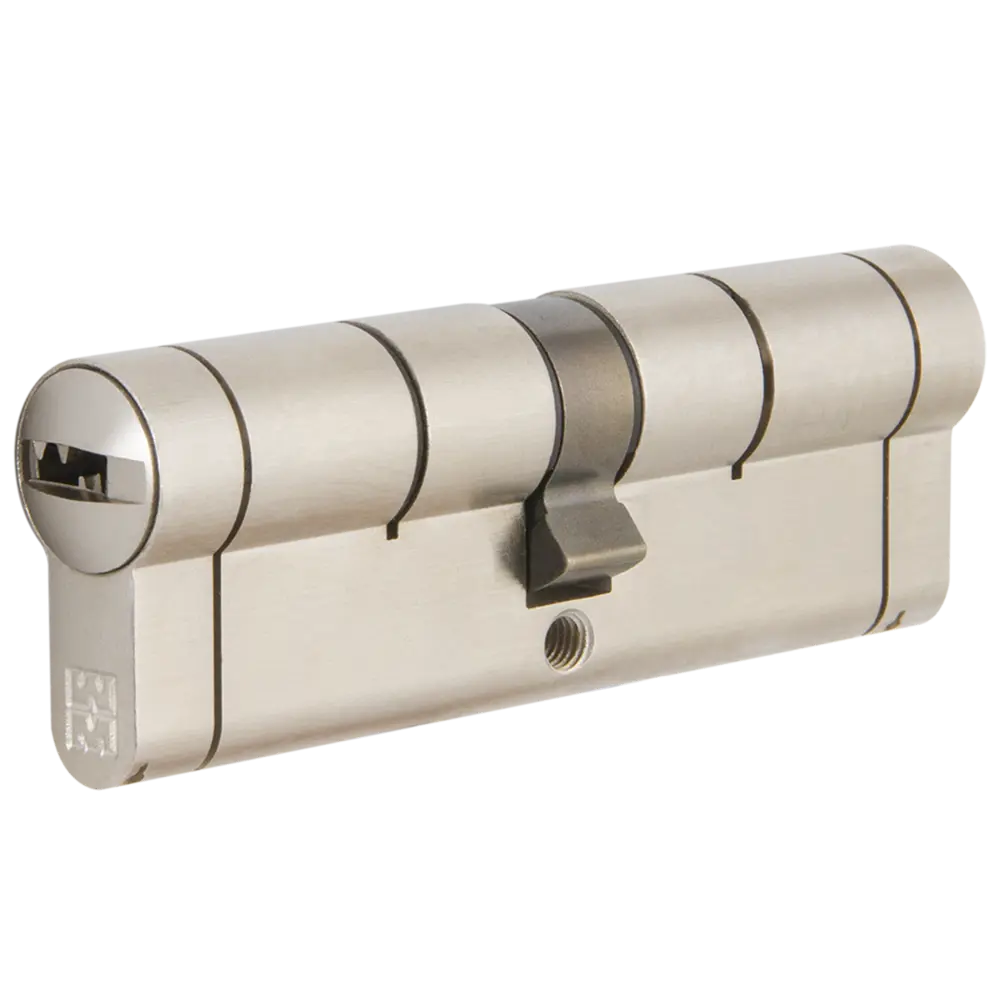 Цилиндр Mottura Champions Pro CP4D464601, 41x10x41 мм, ключ/ключ, цвет матовый никель 82393068 STLM-2199546